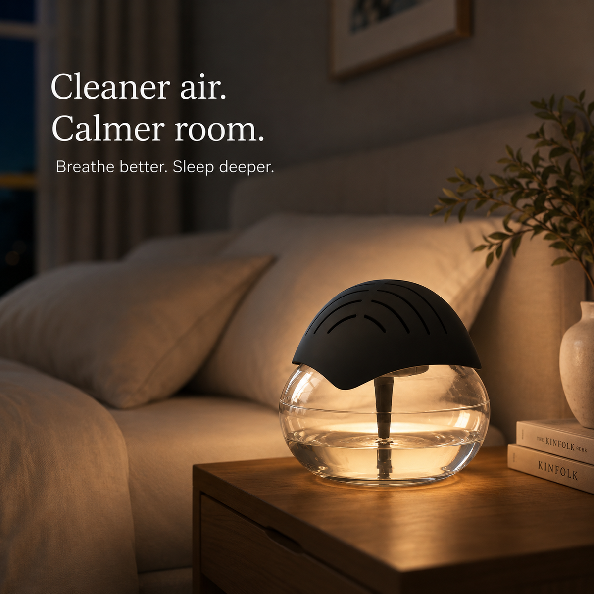 BreathProof Air Detoxifier with HydroCapture Technology