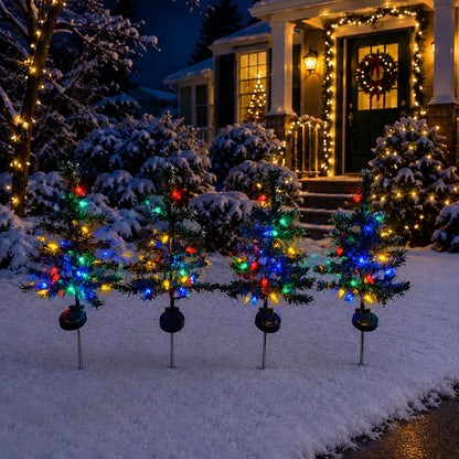 MerryGlow™ Solar Christmas Path Lights